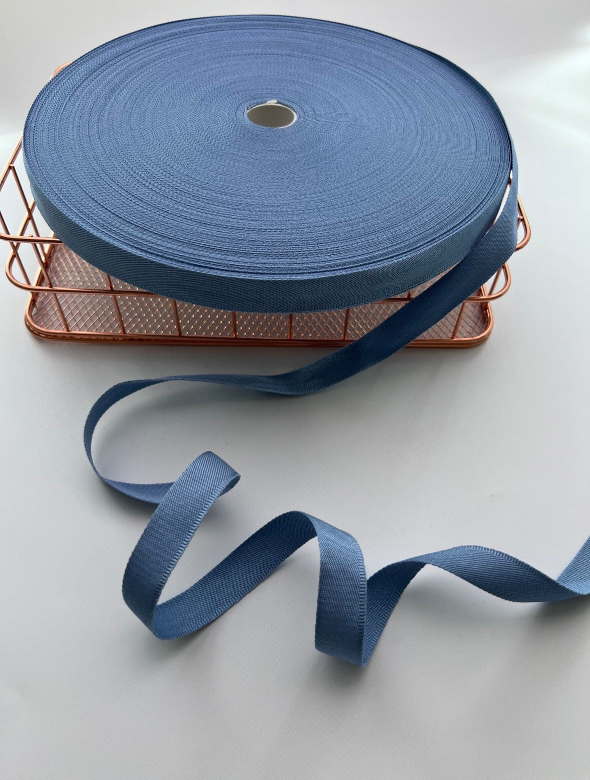 Grossgrain Ribbon - 5/8" X 100 yds. Blue-1