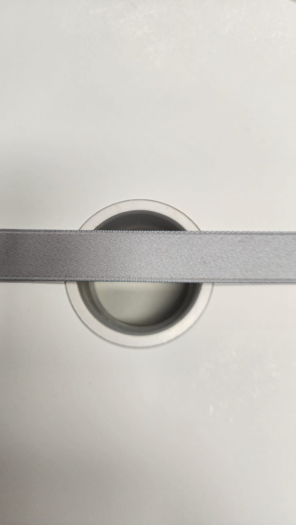 Grosgrain Ribbon - 5/8" x 100 yds. -Light Grey