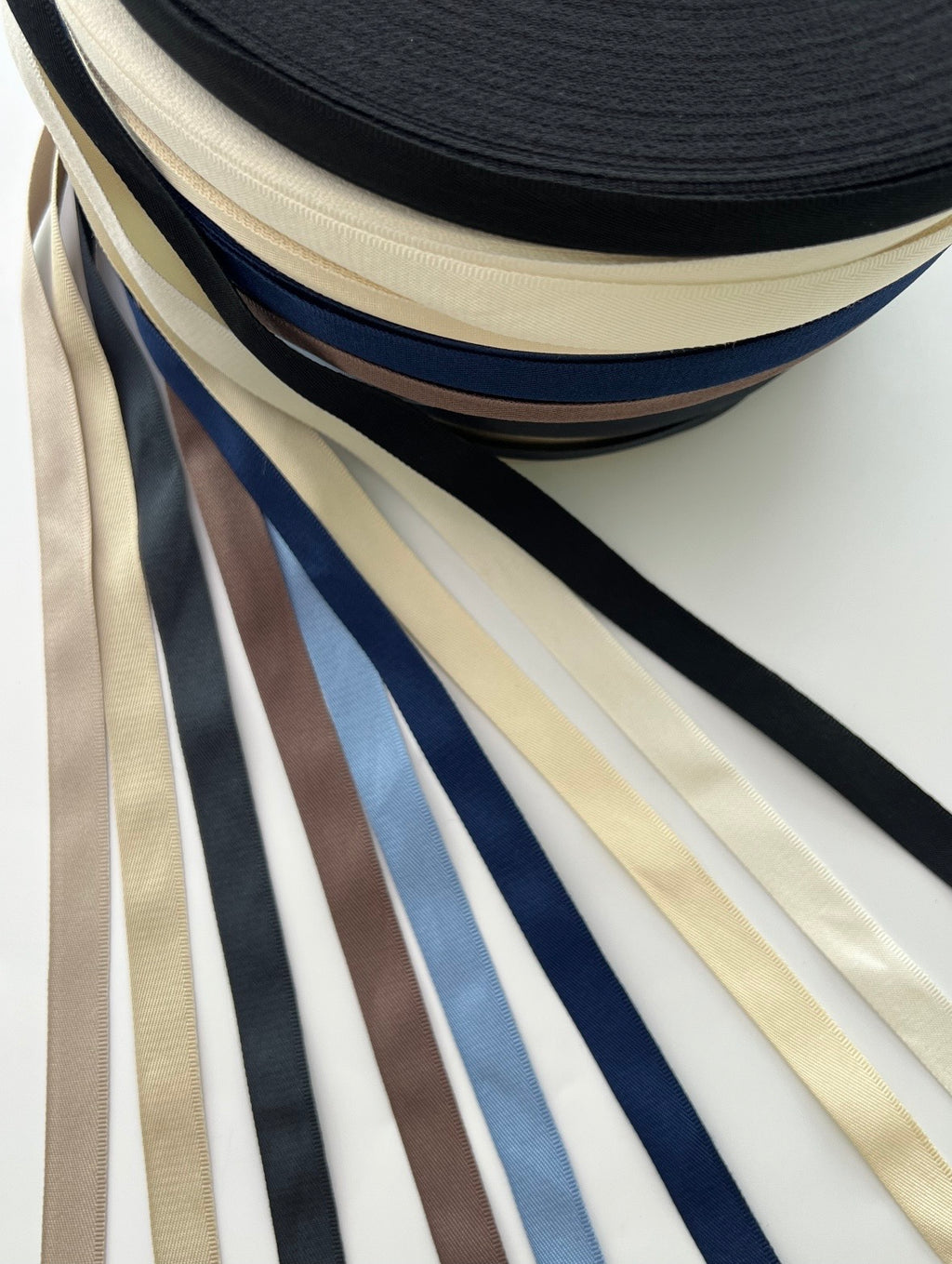 Combination of 9 Grossgrain Ribbon - 5/8" - X 100 yds